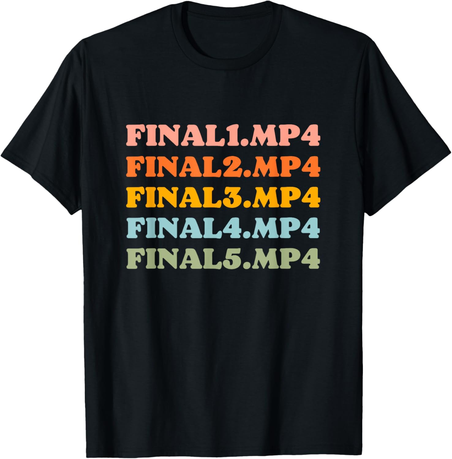 Video Editor Gift Funny File Names Post Production Filmmaker Apparel | US Viral Style | Must-Have Style