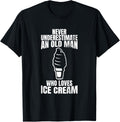 Ice Cream Grandpa Ice Cream Maker Frozen Dessert Men Apparel | Premium Quality | Must-Have Style