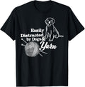 Women Easily Distracted by Dogs and Yarn - Schnauzer Yarn Supply | Top Rated | High CTR Title