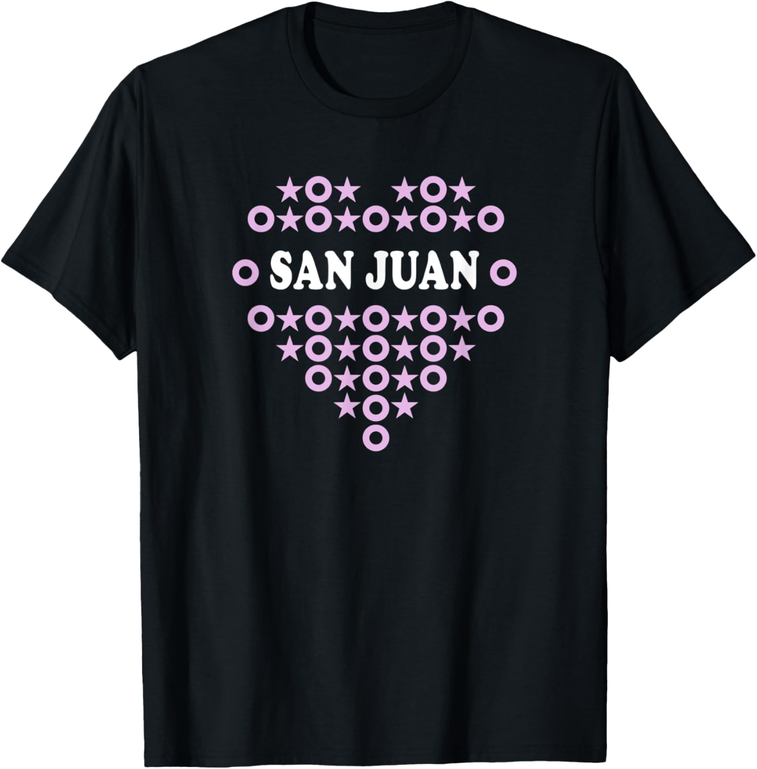 San Juan Pink Heart A Great Place Apparel | Trending 2025 | Daily Wear Essential