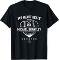 My Heart Beats for Michael Brantley Houston MLBPA Apparel | Everyday Casual Wear