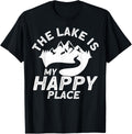 Lake Living Lake Is My Place The Lake Is My Place Apparel | US Viral Pick | Perfect Gift Choice