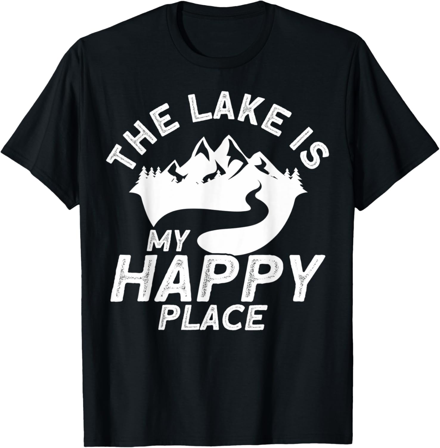 Lake Living Lake Is My Place The Lake Is My Place Apparel | US Viral Pick | Perfect Gift Choice