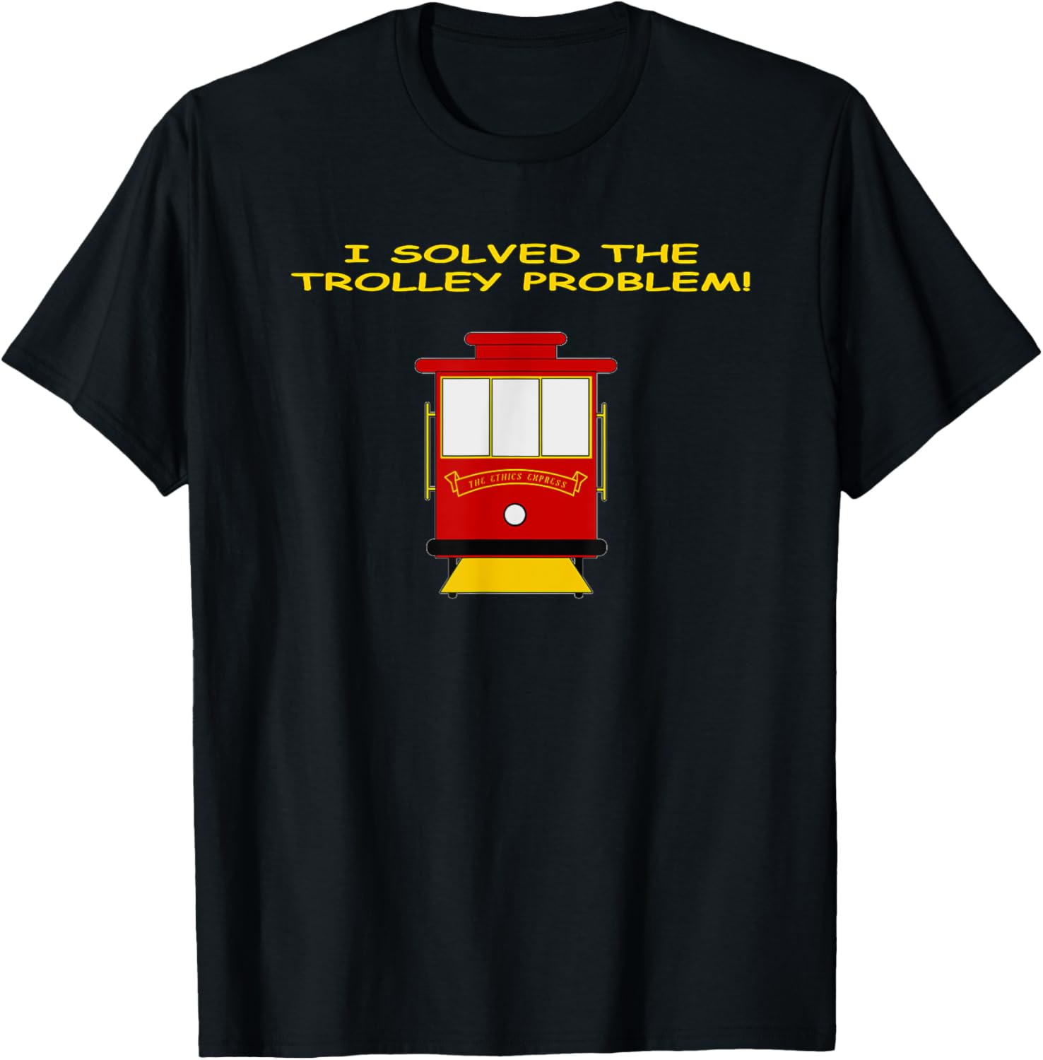 Trolley Problem Ethics Express The Good Place Apparel | Bestseller Style | Daily Wear Essential