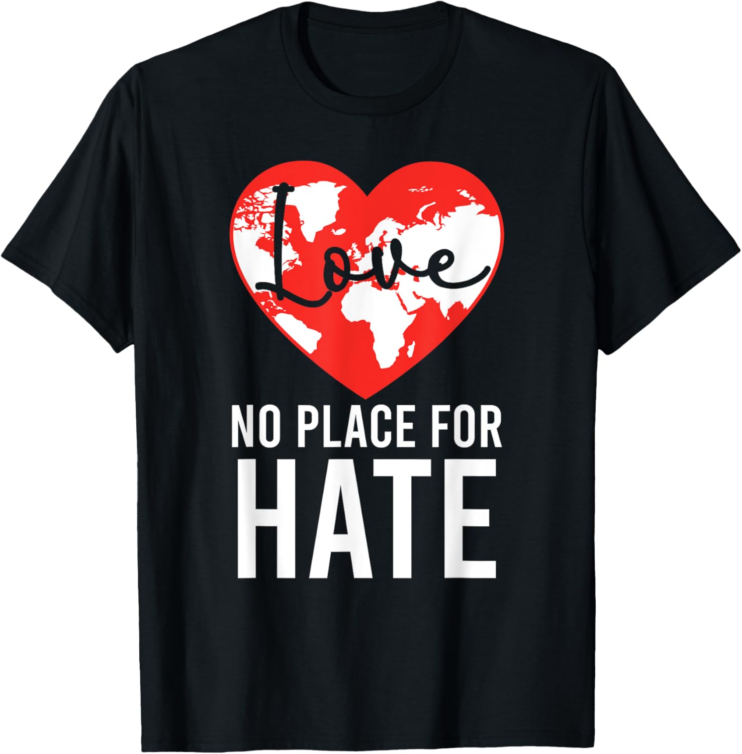 No Place For Hate. Positives Apparel | Top Conversion Title | Aesthetic Casual Look