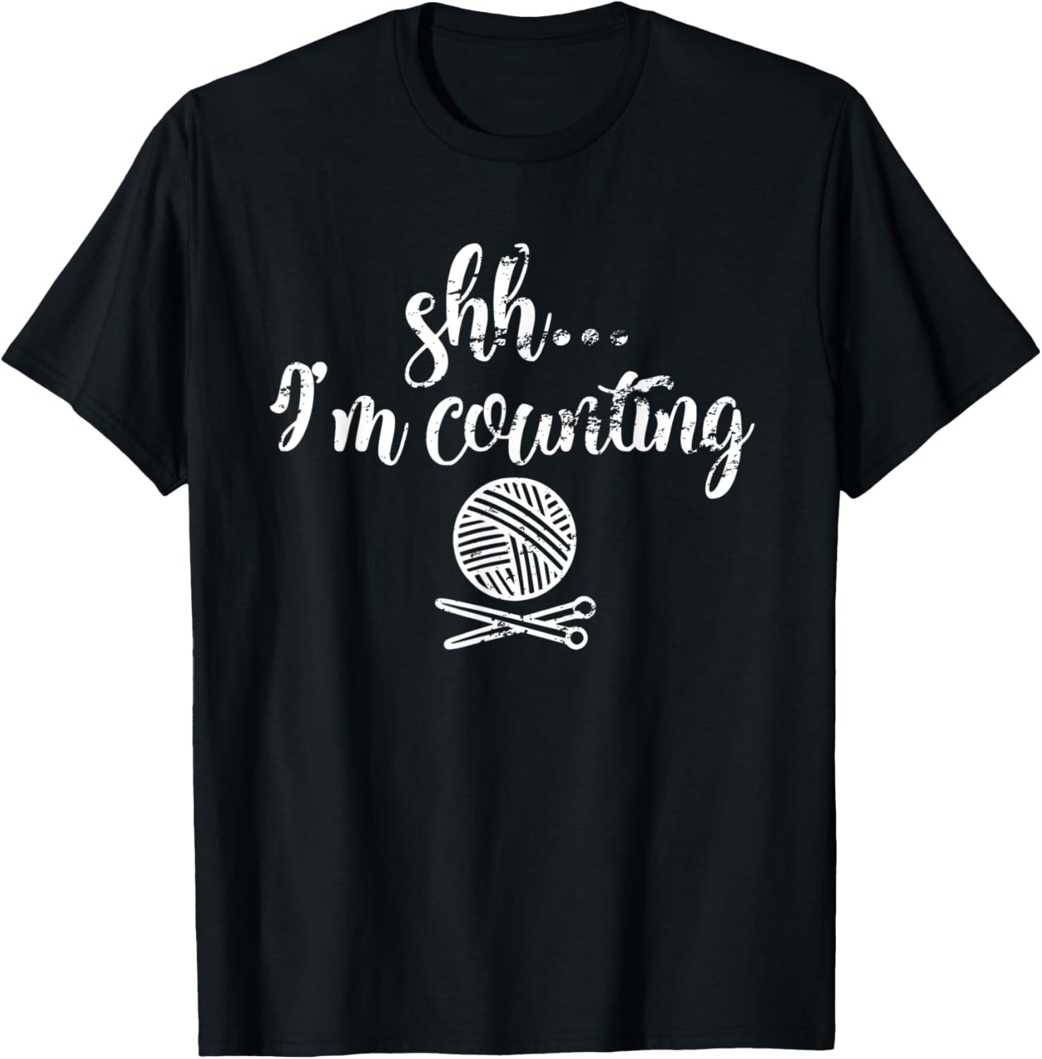 Funny Knit Counting T-Shirt Knitters Yarn Enthusiasts Gift T-Shirt | High Search Volume | Best Seller Choice