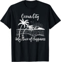 Maryland Beach My Place Of Happiness - Ocean City Men Women Kids Apparel | US Viral Pick | High CTR Boost