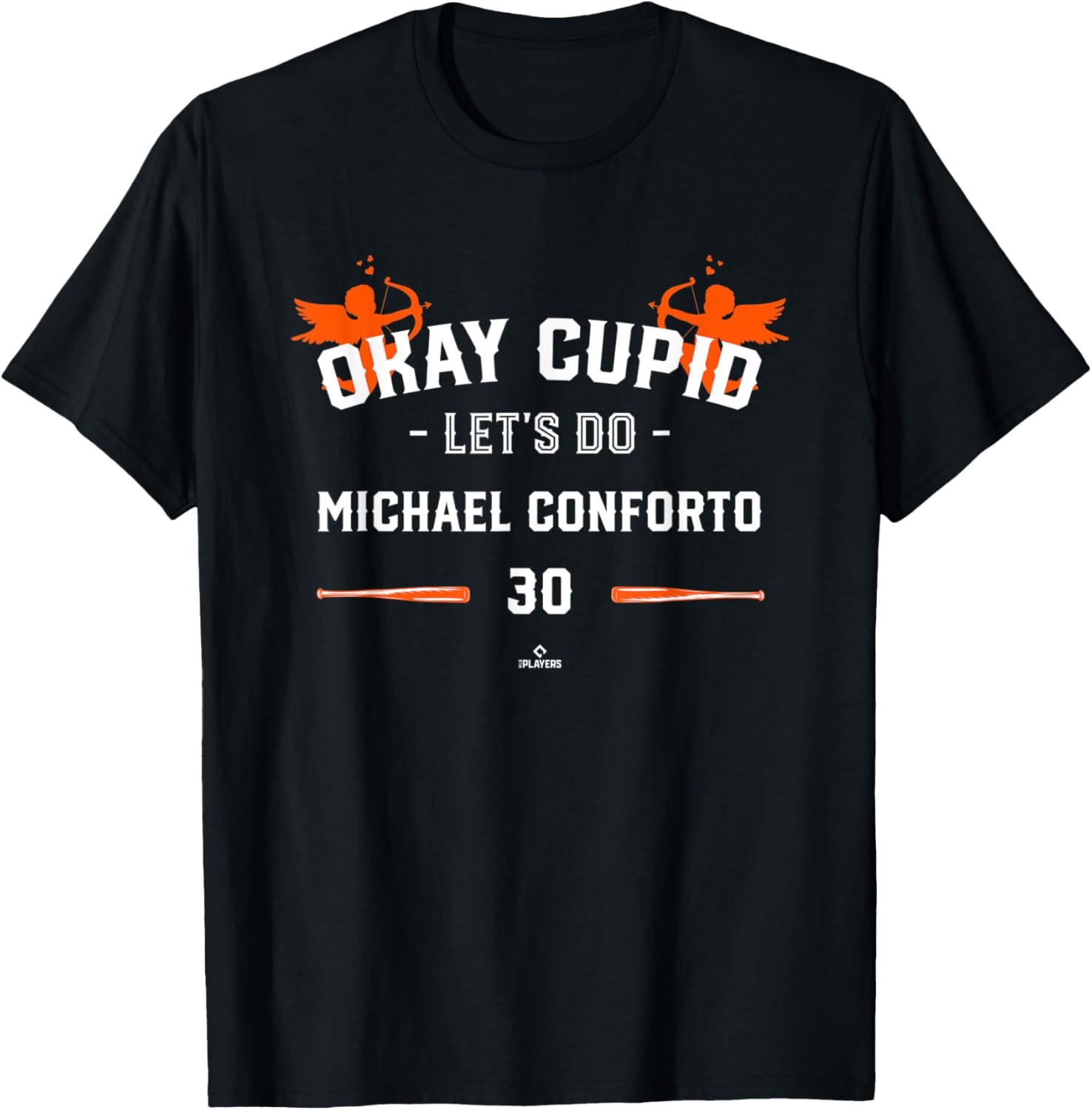 Cupid Let's Do Michael Conforto Baseball Fan Valentines Apparel | Trending 2025