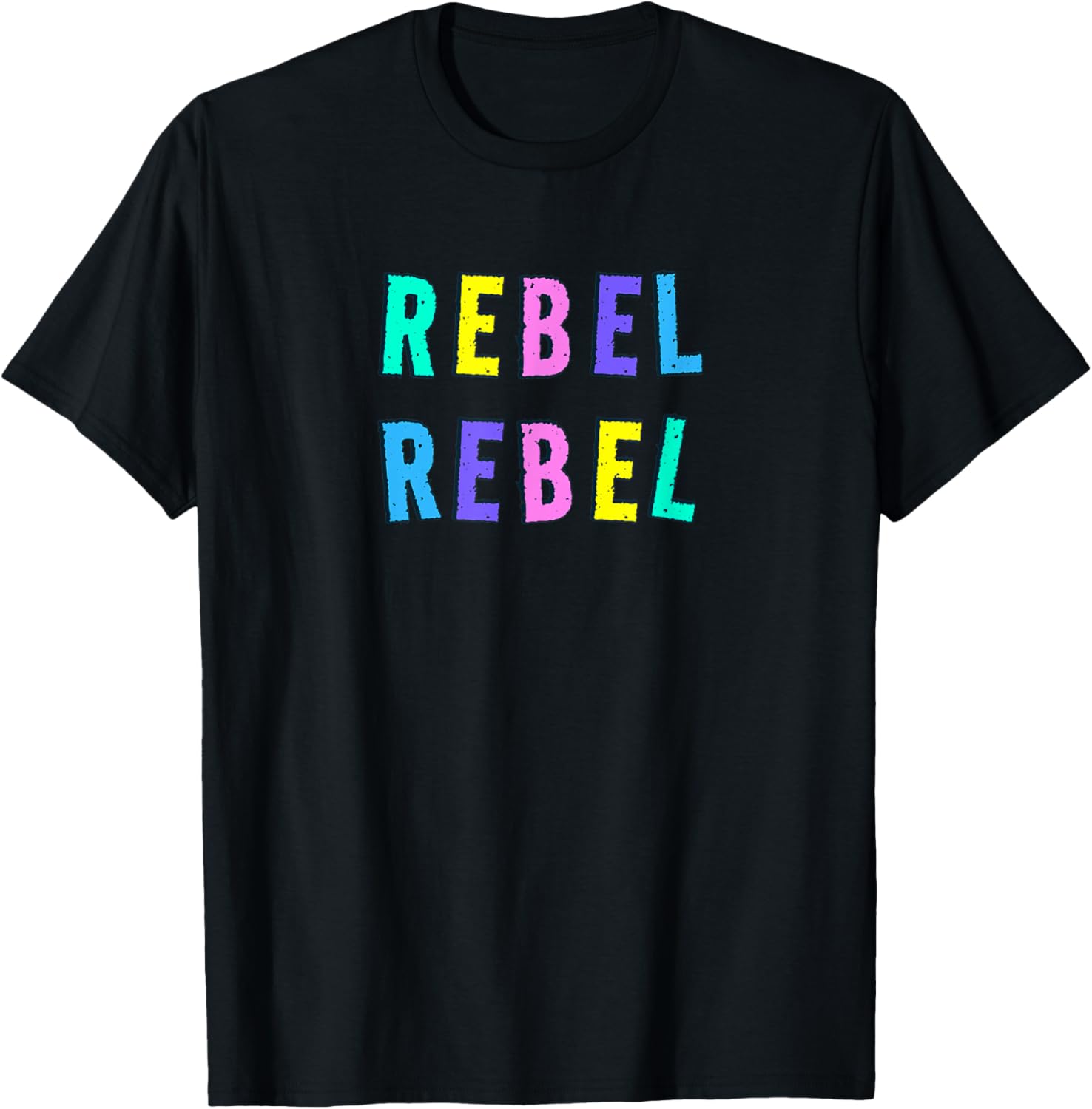 Rebel Rebel Happy place pastel coloured slogan design Apparel | High Search Volume | High CTR Boost
