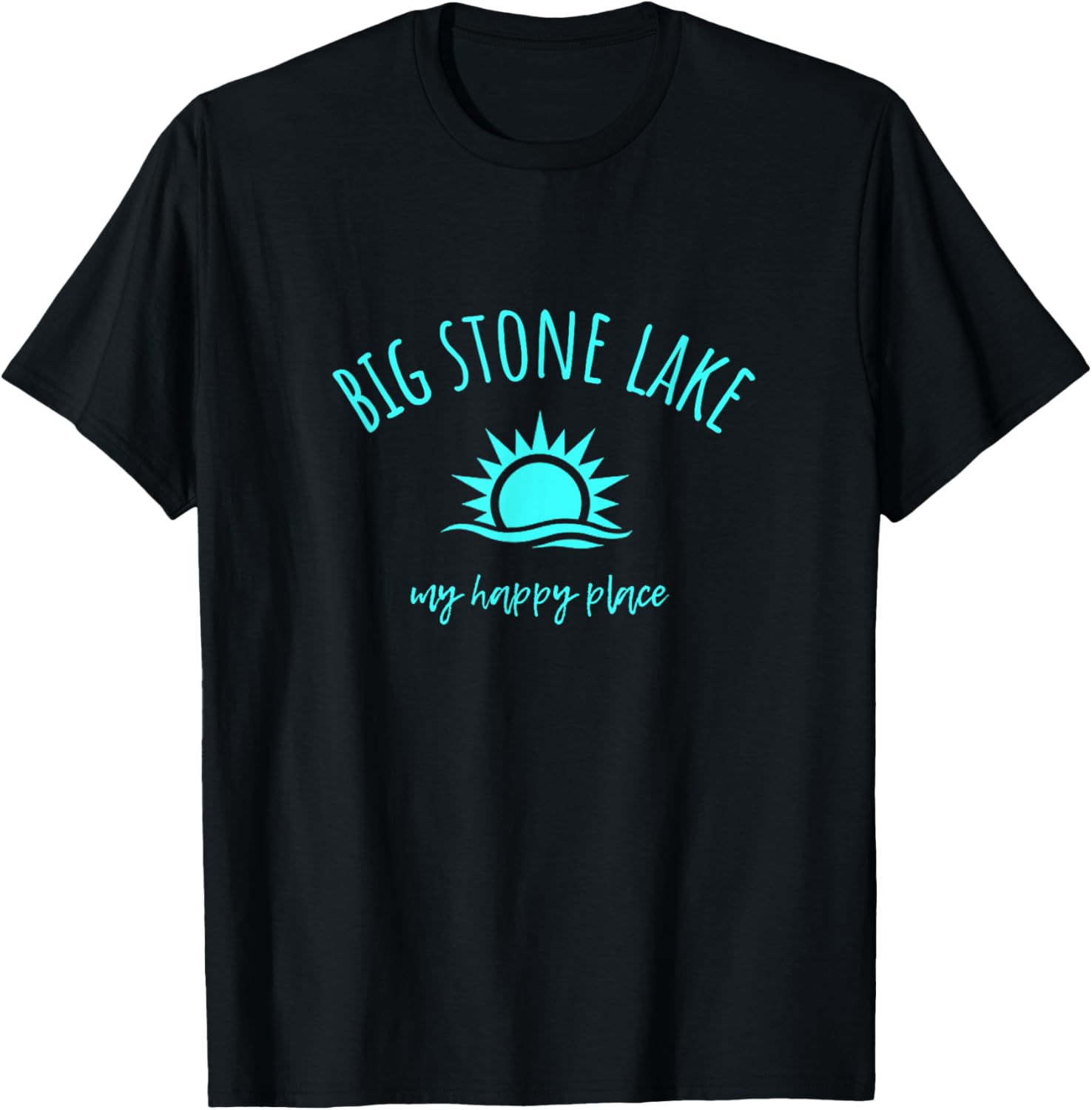Big Stone Lake My Happy Place MN Boating Fishing Funny Apparel | Bestseller Style | Aesthetic Casual Look