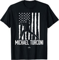 Distressed Flag Swing Michael Turconi Prospect Baseball Fan Apparel | Perfect Gift Idea