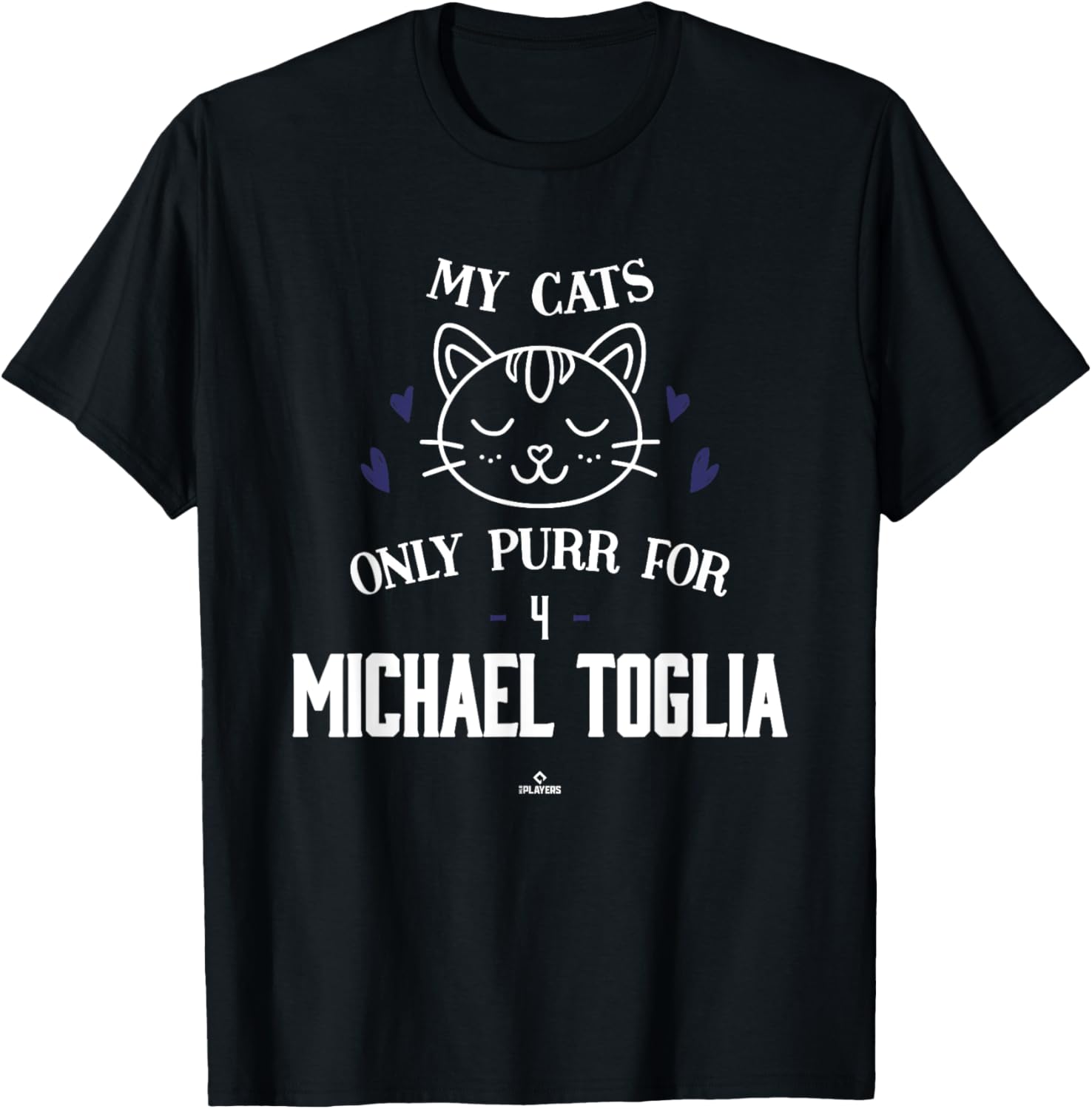 Cat Lovers for Michael Toglia Colorado Baseball MLBPA Apparel | Premium Quality