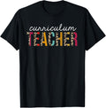 Curriculum Teacher Leopard Print Funny Teaching Appreciation T Shirt for Men Women Kids T Shirt Comfort Fit Hot Right No