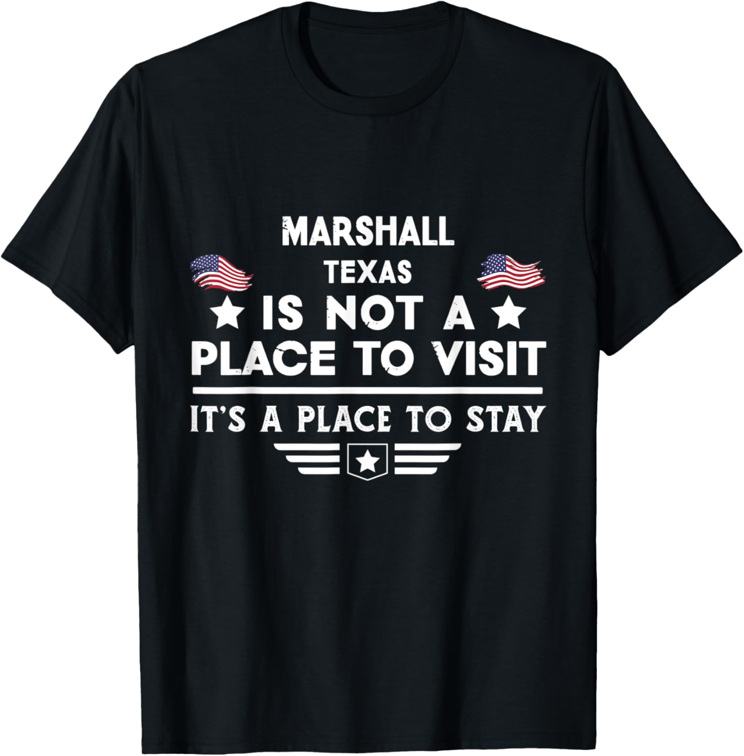 Marshall Texas Place to stay USA Town Home City Apparel | US Viral Pick | Aesthetic Casual Look