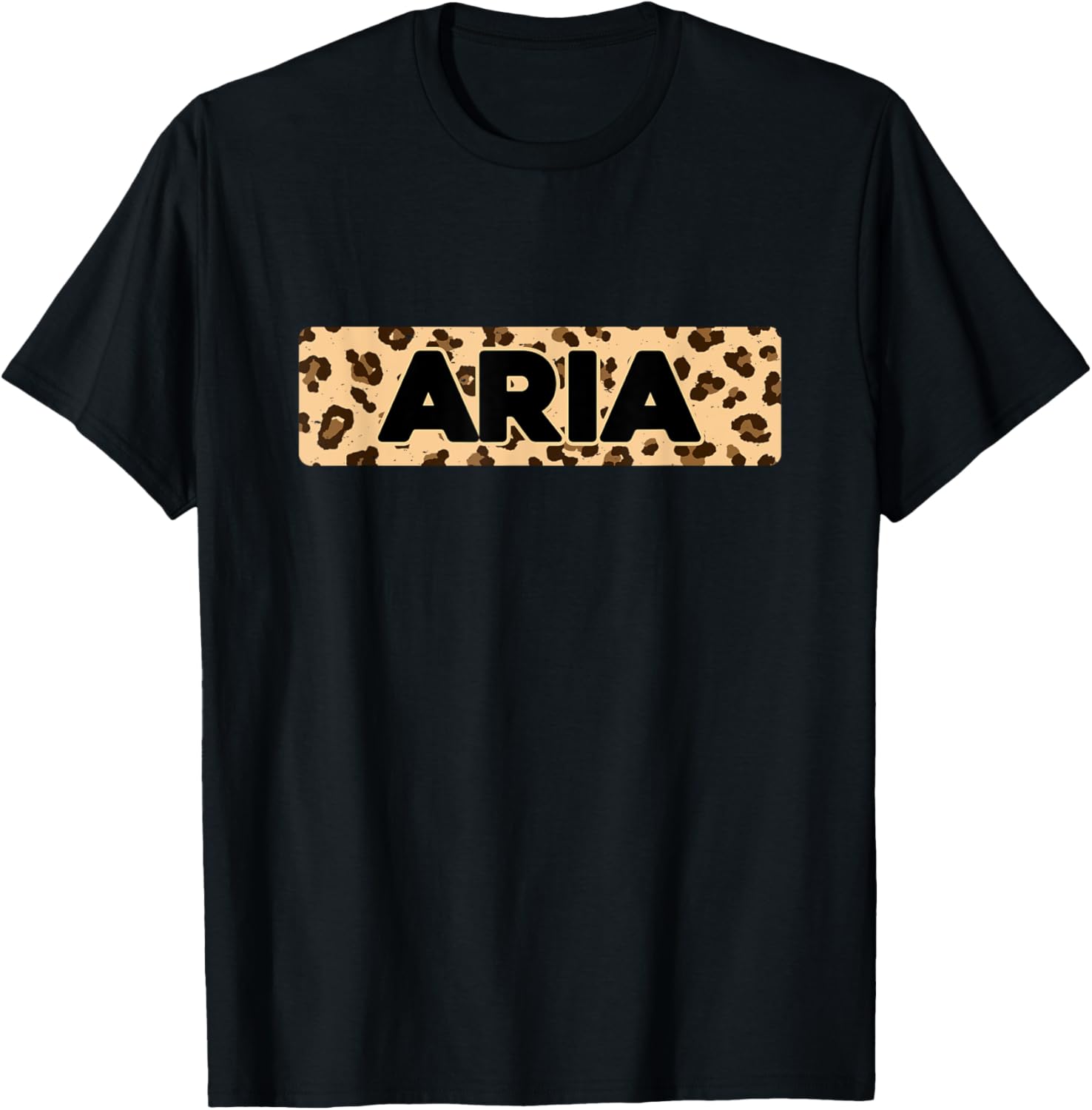 Funny Aria Leopard Print Personalized Name Aria Apparel Premium Print US Top Pick