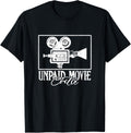 Unpaid Movie Critic Film Cinema Motion Picture Fan Filmmaker Apparel | Best Seller Pick | Aesthetic Fit
