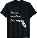 Oz Quote There's No Place Like Home FL Florida State Tshirt T-Shirt | Google Shopping Optimized | Daily Wear Essential