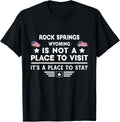 Rock Springs Wyoming Place to stay USA Town Home City Apparel | US Viral Pick | High CTR Boost