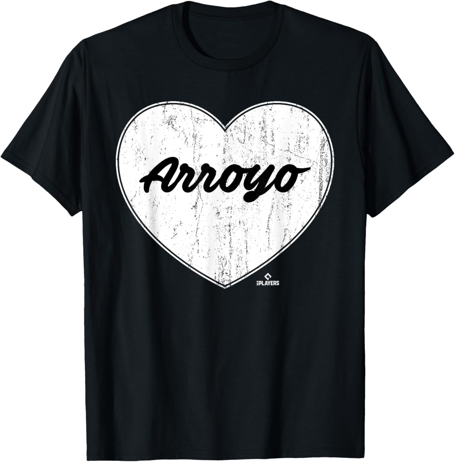 Distressed Heart Michael Arroyo Prospect Baseball Fan Gear Apparel | Everyday Casual Wear