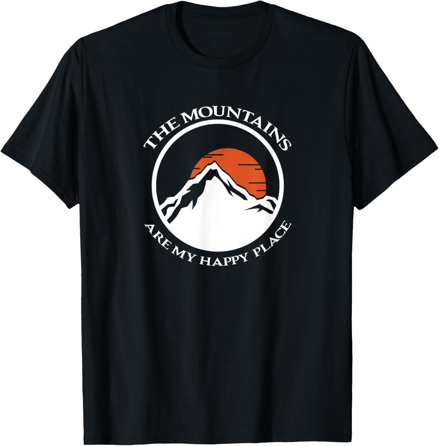The Mountains Are My Happy Plac Apparel | High Search Volume | High CTR Boost