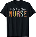 Telehealth Nurse Life Leopard Print RN Registered Nursing Apparel Trending US US Top Pick