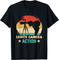 Lights Camera Action Film Crew Producers Director Filmmaker Apparel | Trending 2025 | Must-Have Style