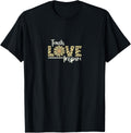 Teach Love Inspire Valentines Day 2nd Grade Teacher Leopard Apparel Streetwear Style Best Seller Look