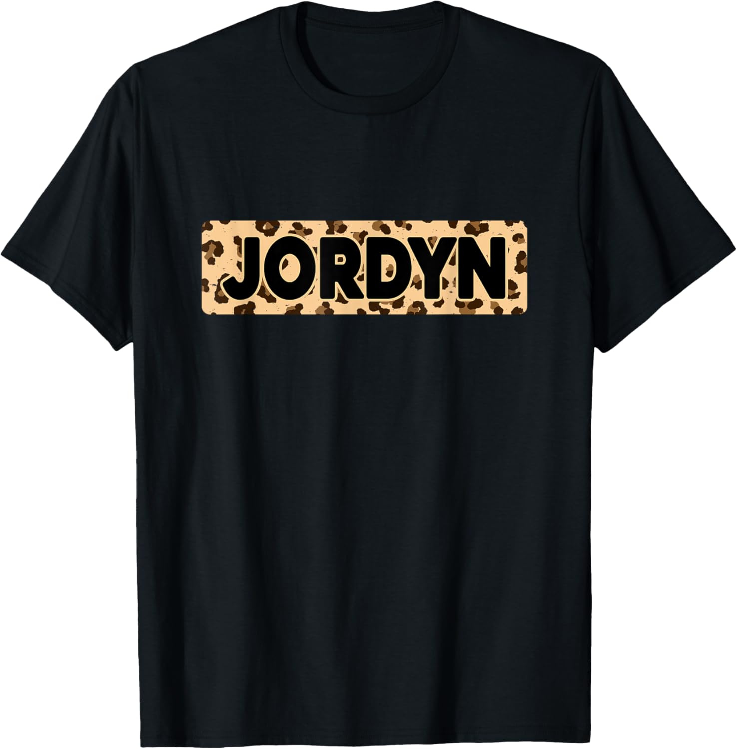 Funny Jordyn Leopard Print Personalized Name Jordyn Apparel Viral TikTok Find Hot Right Now