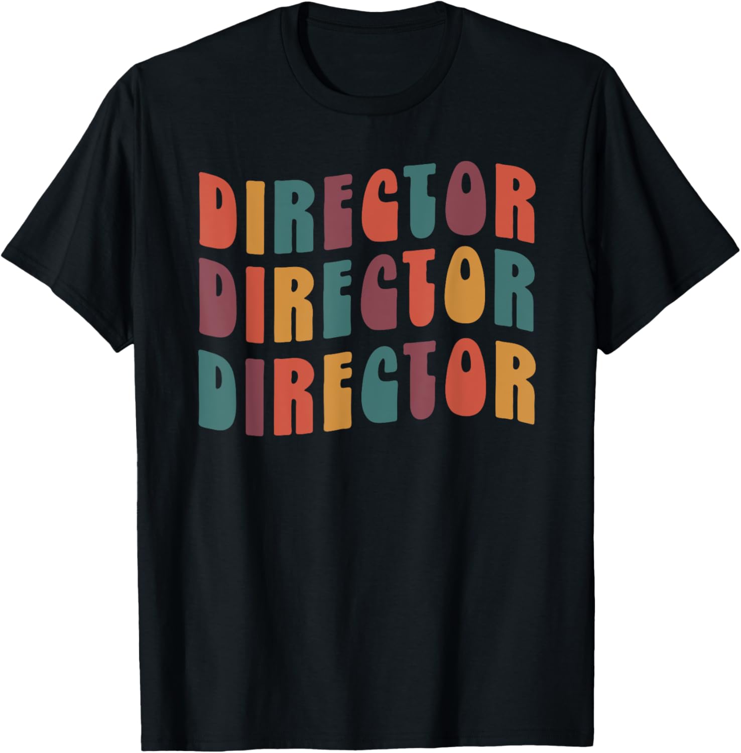 Director Groovy Retro Colorful Design Filmmaker Theater Apparel | US Viral Style | Must-Have Style