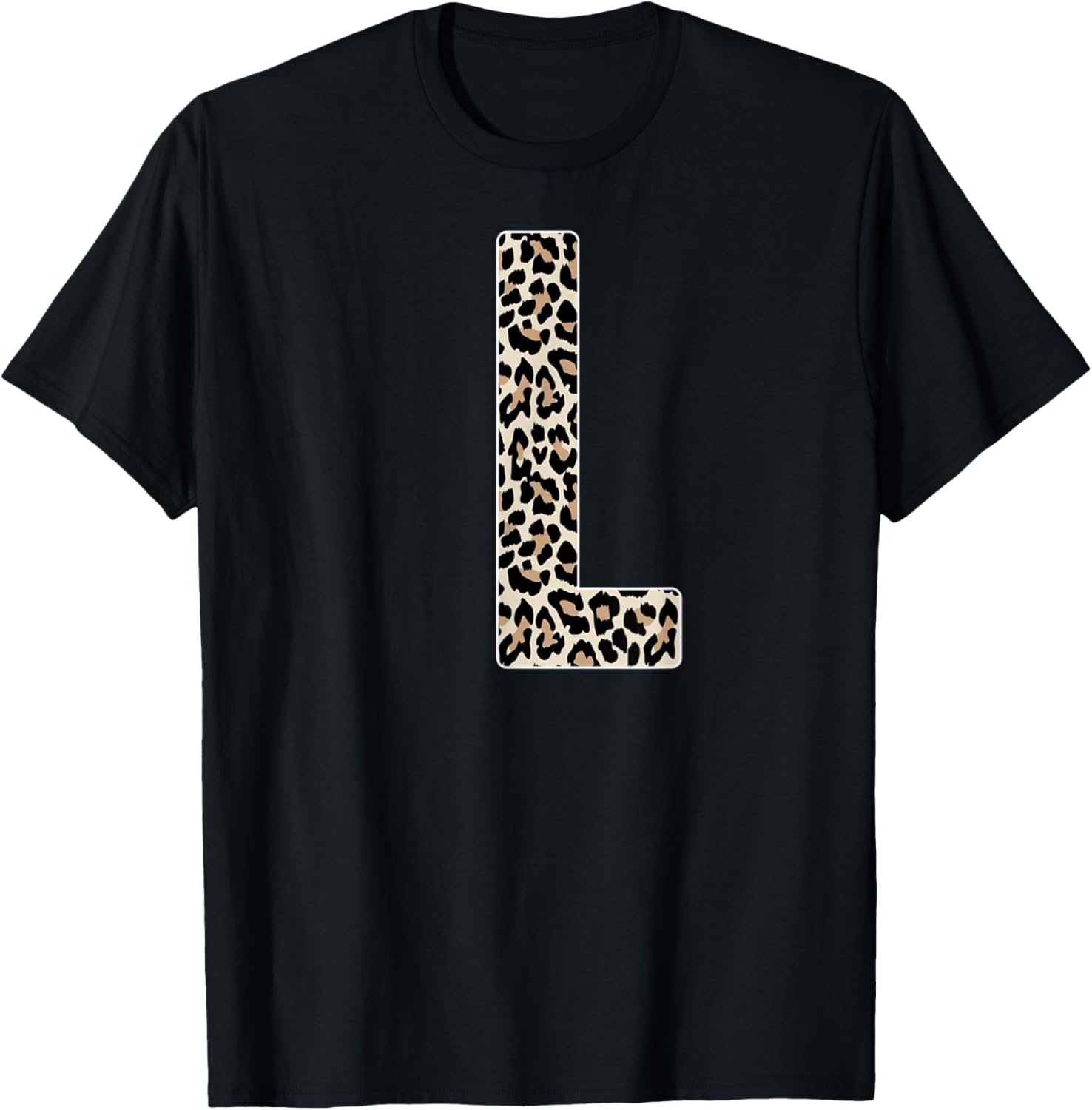 Leopard Print Cheetah Print Animal Print Letter L Cat Men Women Girls Kids Apparel Trending US US Top Pick