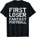 First Loser Fantasy Football Shirt Funny 2nd Place Trophy T-Shirt | Trending 2025 | Daily Wear Essential