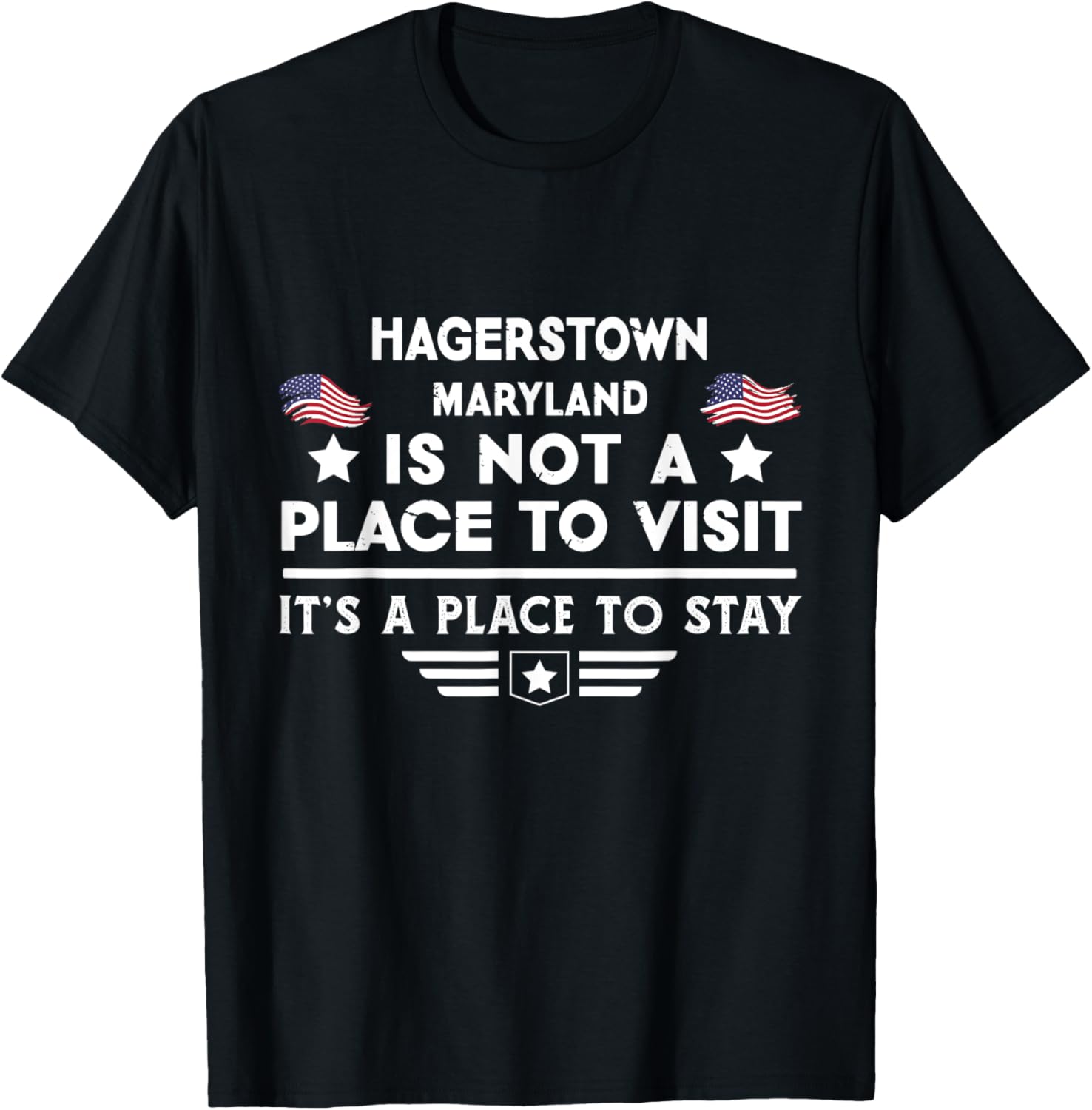 Hagerstown Maryland Place to stay USA Town Home City Apparel | Bestseller Style | Daily Wear Essential