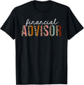 Financial Advisor Leopard Print Funny Appreciation Apparel Viral TikTok Find Fan Favorite