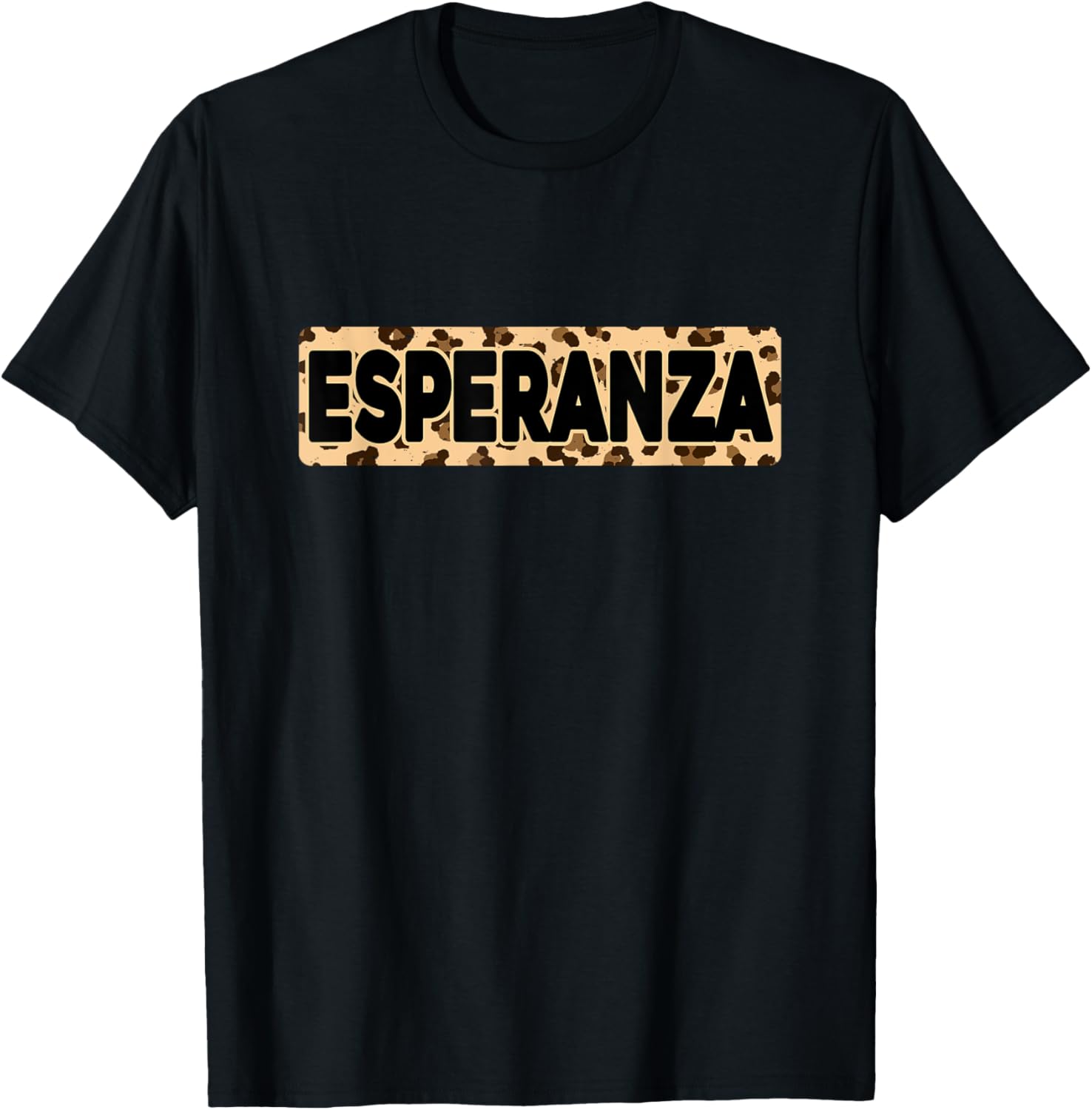 Funny Esperanza Leopard Print Personalized Name Esperanza Apparel Comfort Fit Best Seller Look