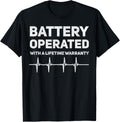 Funny Heart Attack Survivor Pace Maker Battery Operated Apparel | Trending 2025 | Comfort Daily Wear