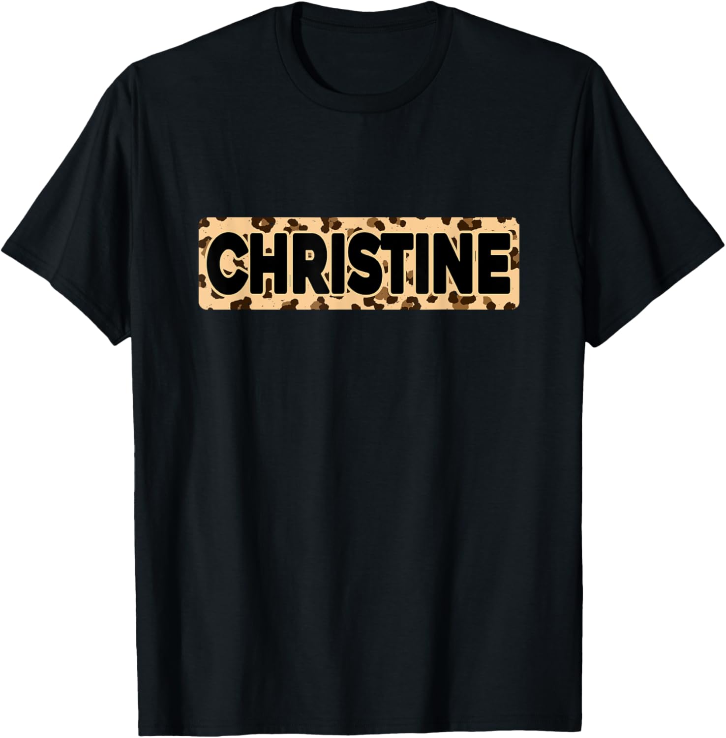 Funny Christine Leopard Print Personalized Name Christine Apparel Trending US Fan Favorite