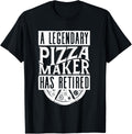 Pizza Making Retired Pizza Maker Baker Apparel | High Search Volume | Perfect Gift Idea
