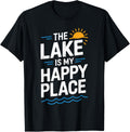 The Lake Is My Happy Place Nature Inspired Apparel | Top Conversion Title | Aesthetic Casual Look