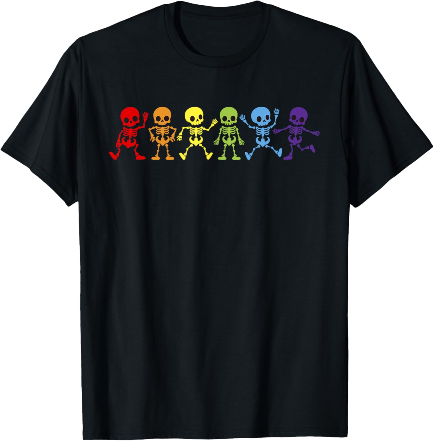 GAY LGBT Pride Skeleton Pride LGBT Rainbow Skeleton GAY LGBT Apparel | Premium Quality