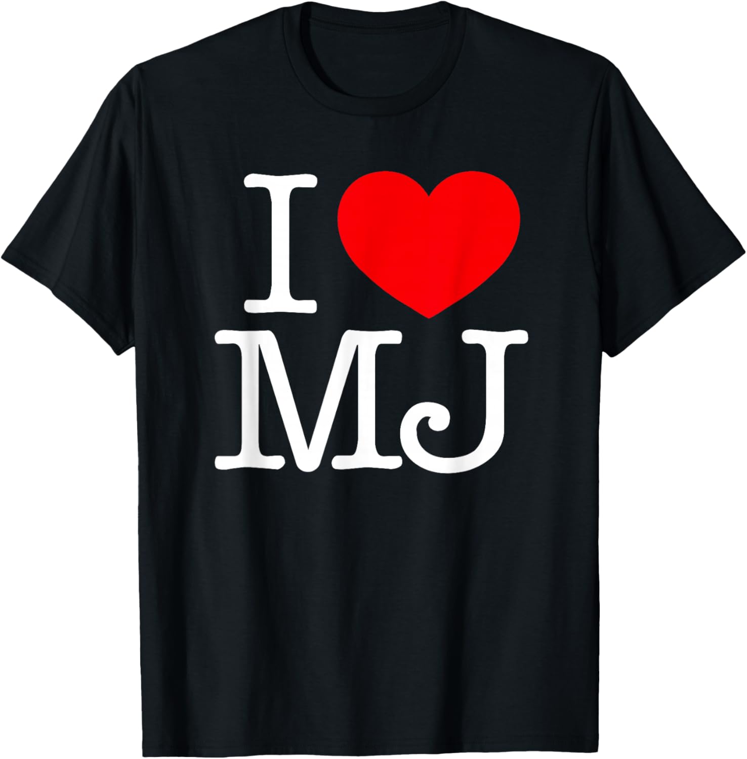 I Love Heart MJ Apparel | Everyday Casual Wear