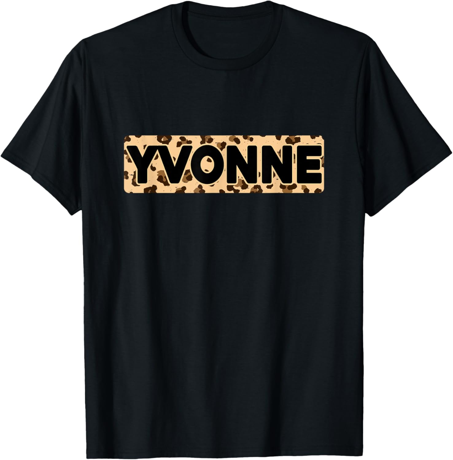 Funny Yvonne Leopard Print Personalized Name Yvonne Apparel Comfort Fit Best Seller Look