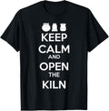 Open The Kiln Pottery Art Maker Support Ceramic Artist Apparel | Trending 2025 | Must-Have Style