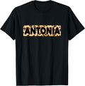 Funny Antonia Leopard Print Personalized Name Antonia Apparel Streetwear Style Hot Right Now
