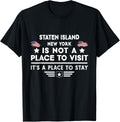 Staten Island New York Place to stay USA Town Home City Apparel | Premium Quality | Daily Wear Essential