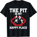 Gaga Ball Enthusiast Cool Funny The Pit Is My Happy Place Apparel | Trending 2025 | Aesthetic Casual Look
