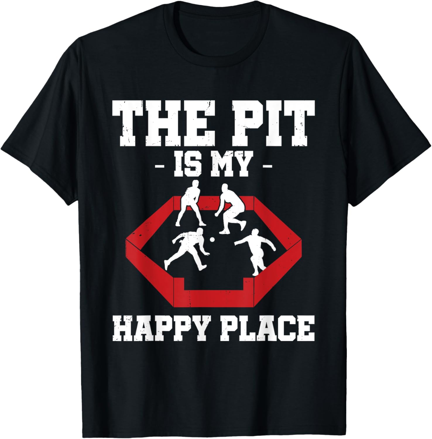 Gaga Ball Enthusiast Cool Funny The Pit Is My Happy Place Apparel | Trending 2025 | Aesthetic Casual Look