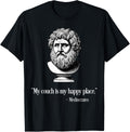 My Couch is My Happy Place Mediocrates Funny Slacker Apparel | Trending 2025 | Daily Wear Essential