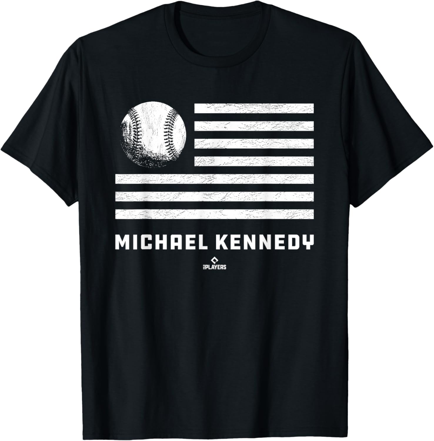Flag Stripes Michael Kennedy Prospect Baseball Fan Gear Apparel | Viral Streetwear Style