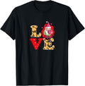 Valentines Day Love Gnome cute Leopard Cheetah Apparel Premium Print Everyday Wear