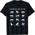 Amazing Cats Cheetah Tiger Leopard Serval Types Of Big Cats Apparel Comfort Fit Gift Ready